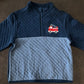 Fire Truck Embroidered Boys' Quilted 1/4 Zip Pullover