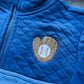 Baseball + Glove Embroidered Boys' Quilted 1/4 Zip Pullover