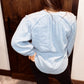 Amanda Blue Button Down Blouse